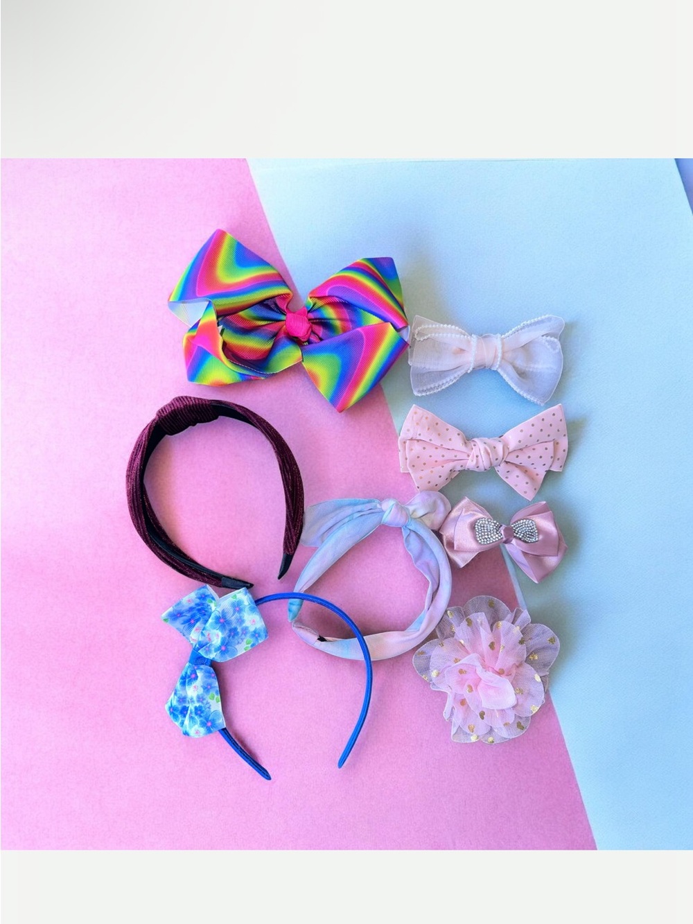 NWOT 8pcs Hair Accessory Set